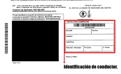 ¿Qué hacer si te llega una multa y no eres el conductor o no es tuya? - Que hacer si te llega una multa y no eres el conductor o no es tu coche 4