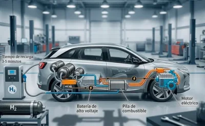 Coche eléctrico vs coche de hidrógeno: diferencias, ventajas y futuro - Coche electrico vs coche de hidrogeno diferencias ventajas y futuro 2