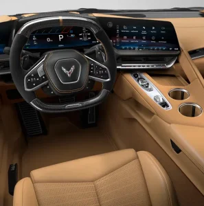 Configurador Chevrolet Corvette zo6 | Extras y prestaciones - Diseno interior del Chevrolet Corvette Z06