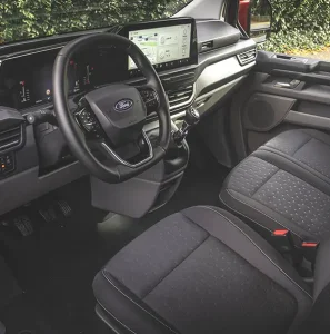 Ford Transit Custom Configurador | Configurar | Simulador - Diseno interior del Ford transit custom
