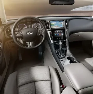 Infiniti Q50 Configurador | Configurar | Simulador y Cotizador - Diseno interior del Infiniti Q50