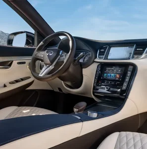 Infiniti Qx50 Configurador | Configurar | Simulador y Cotizador - Diseno interior del Infiniti QX50