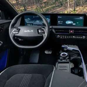 KIA EV6 Configurador | Configurar | Simulador y Extras - Diseno interior del Kia EV6