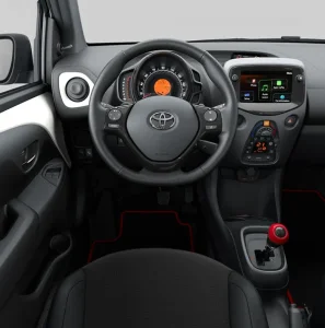 Toyota Aygo Configurador | Configurar | Simulador y Extras - Diseno interior del Toyota Aygo