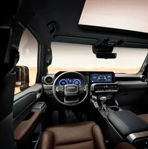 Toyota Land Cruiser Configurador | Configurar | Simulador - Diseno interior del Toyota land cruiser