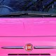 Sale a la venta de segunda mano el Fiat 500 L de 1970 rosa
