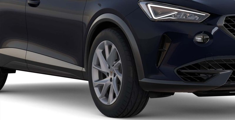 exterior ruedas Cupra Formentor SEALCO azul