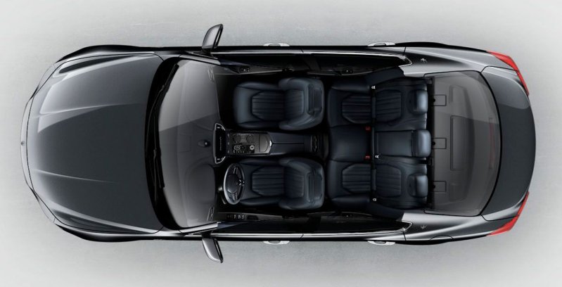 Maserati Ghibli Interior Cenital