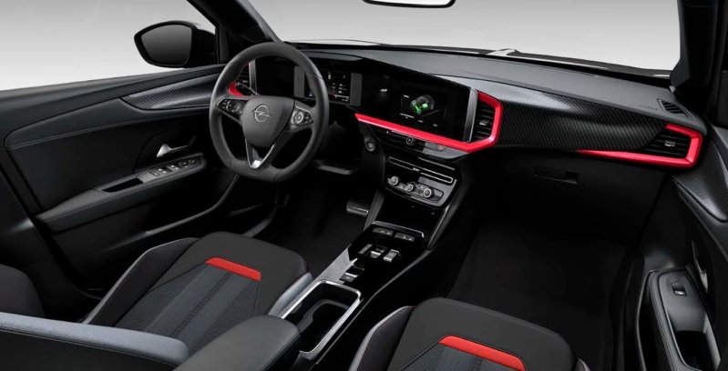 OPEL Mokka BEV 50kWh GS Line Interior Delantera