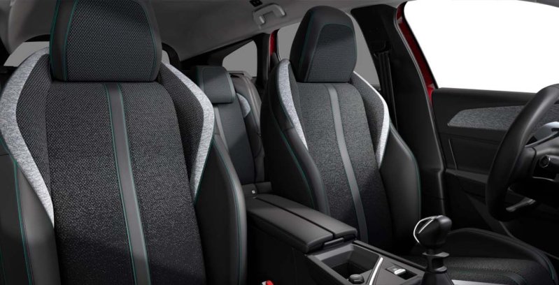 Peugeot 308 sw Allure blue HDI 130CV interior trasera
