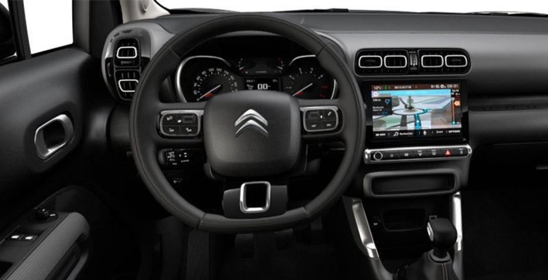Citroen C3 Aircross BlueHDi Shine 110cv interior delantera