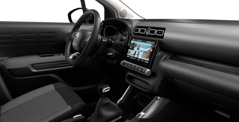 Citroen C3 Aircross BlueHDi Shine 110cv interior perfil