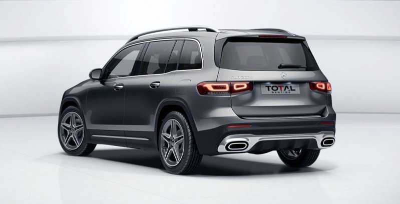 Mercedes GLB 200d exterior trasera