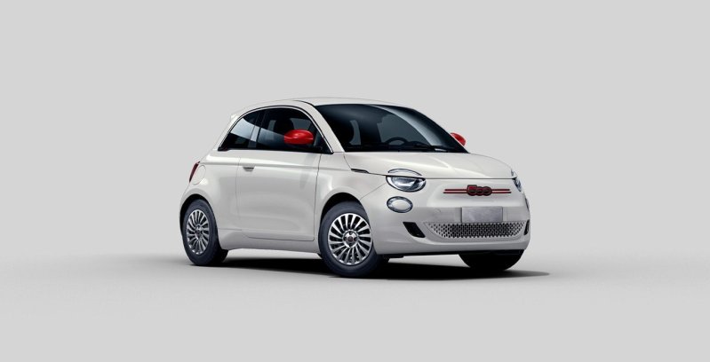FIAT 500 RED Eléctrico exterior delantera