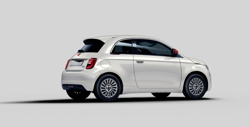 FIAT 500 RED Eléctrico exterior perfil