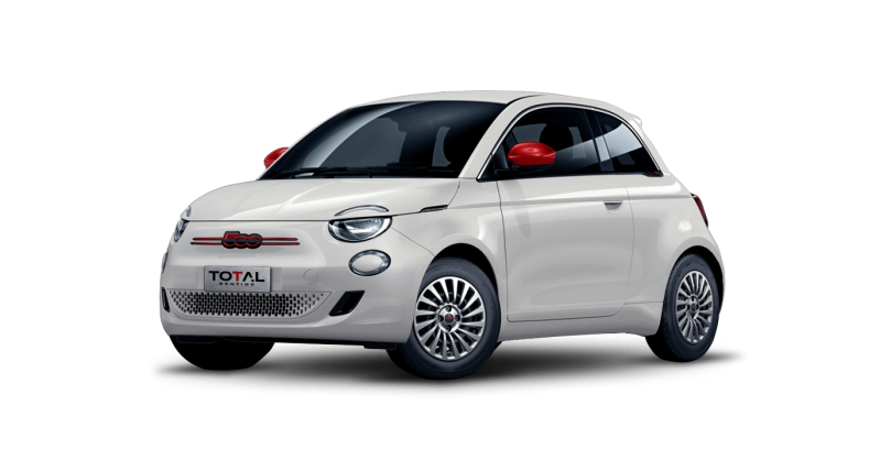 FIAT 500 RED Eléctrico sin fondo principal