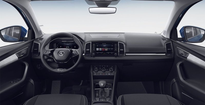 SKODA Karoq Ambition 2.0 TDI 150cv 4x4 DSG interior delantera