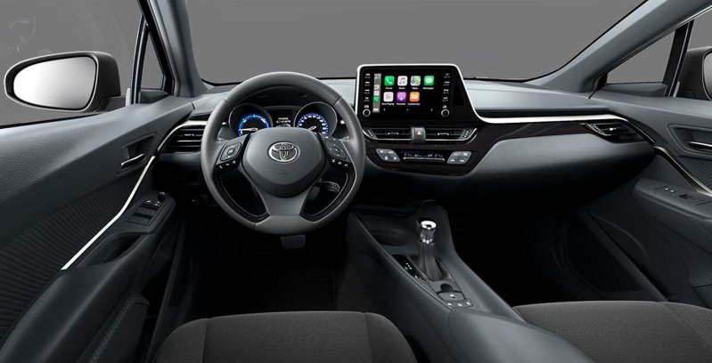 Toyota C-HR Active interior delantera