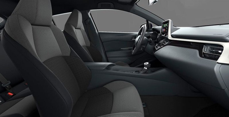 Toyota C-HR Active interior perfil