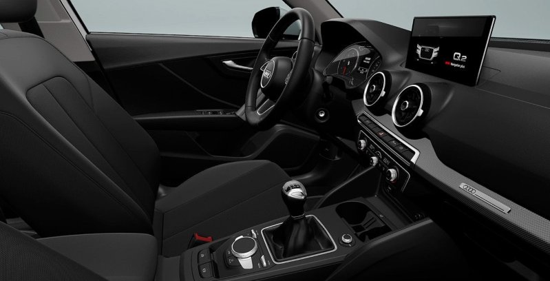 AUDI Q2 Advanced 30 TDI interior perfil