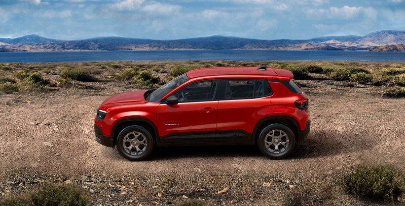 JEEP Avenger BEV Longitude exterior perfil