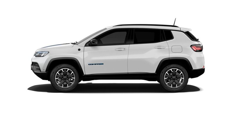 Jeep Compass 4Xe 1.3 PHEV 240CV Trailhawk AT exterior perfil