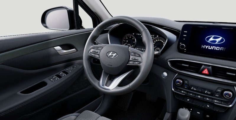 Hyundai Santa Fe 2.2 CRDi Klass DCT 4x2 194cv interior delantera 2