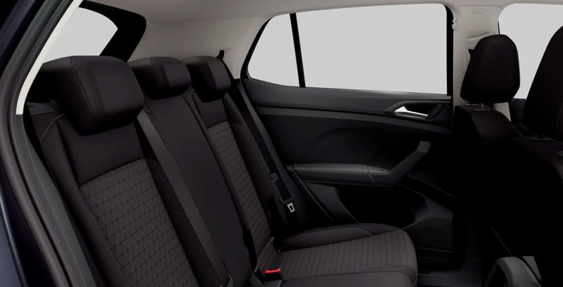 Volkswagen T-Cross Advance 1.0 TSI interior trasera