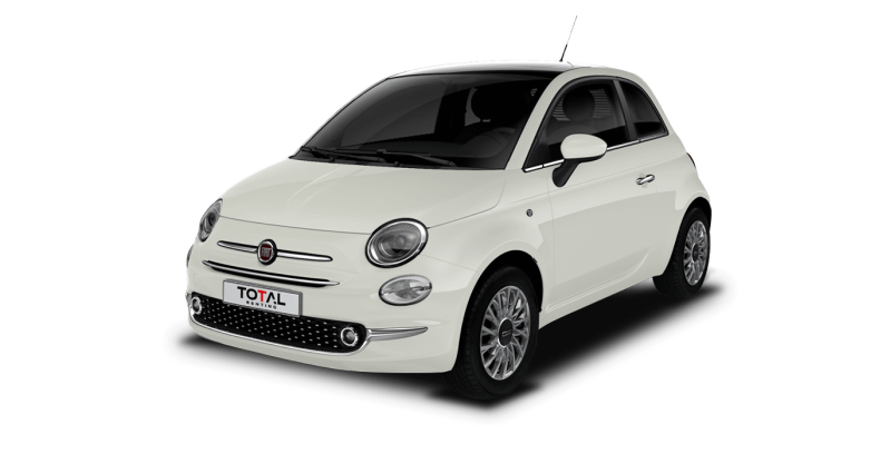 FIAT 500 Dolcevita 1.0 52KW (70 CV) Híbrido blanco sin fondo principal