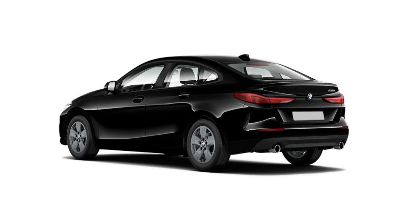 BMW Serie 2 Gran Coupé 218dA negro exterior trasera
