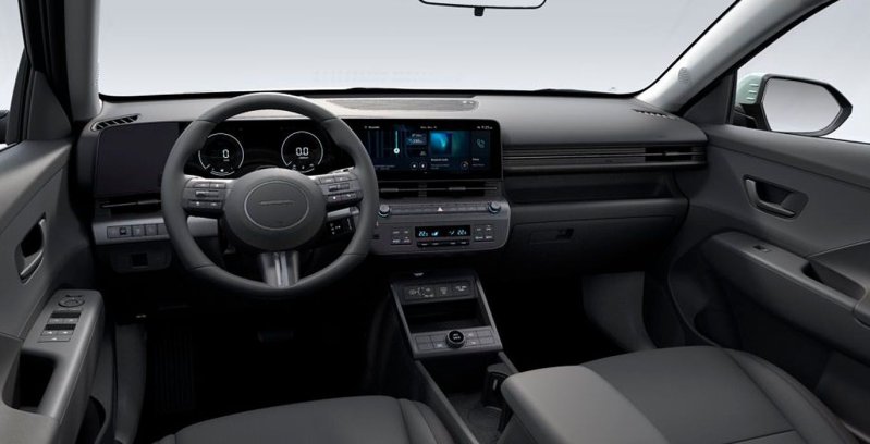 Hyundai Nuevo Kona HEV Maxx 141cv DCT interior delantera