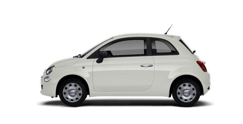 FIAT 500 1.0 Hybrid exterior perfil