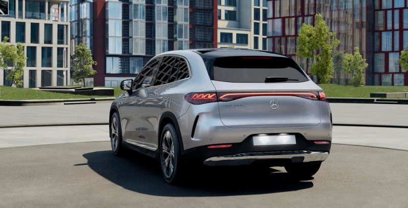 Mercedes EQE SUV 350+ exterior trasera