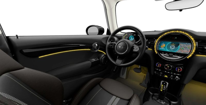 MINI Cooper SE interior delantera