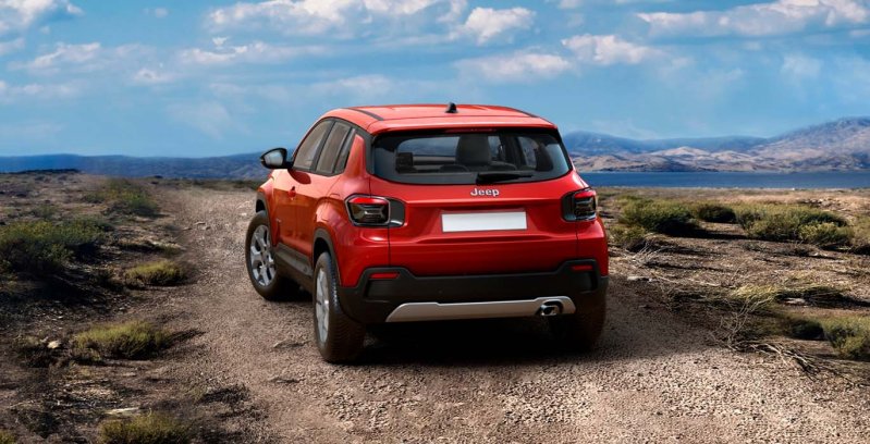 JEEP AVENGER 1.2 G 100CV ALTITUDE (MANUAL) exterior trasera