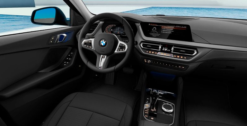BMW Serie 1 118i Corporate Automático (136CV) interior delantera 2