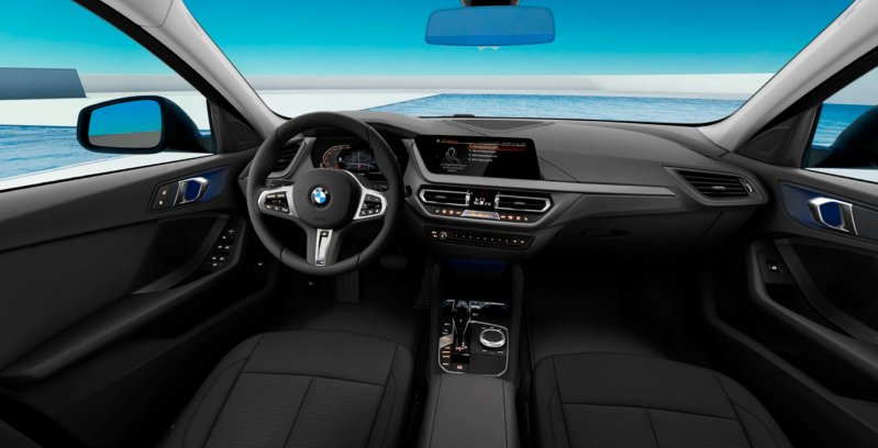 BMW Serie 1 118i Corporate Automático (136CV) interior delantera