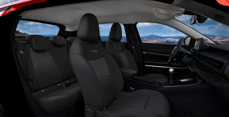 JEEP AVENGER 1.2 G 1.2 ALTITUDE 74kw (100CV) interior trasera