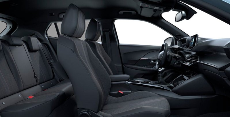 PEUGEOT 2008 Allure PureTech 100 S&amp;amp;S 6 vel. interior perfil