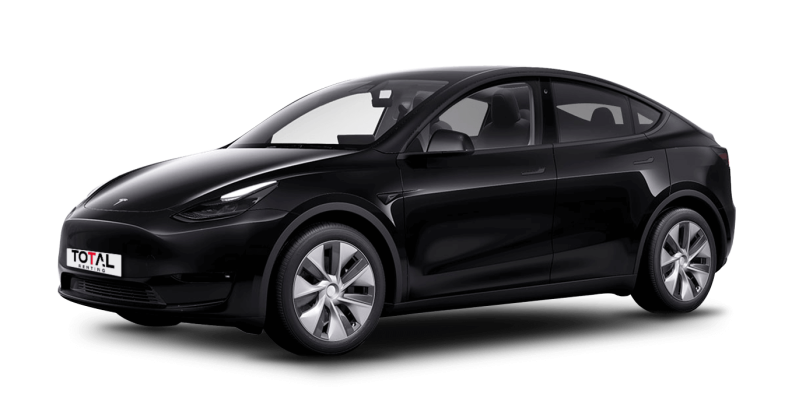 Tesla Model Y sin fondo principal