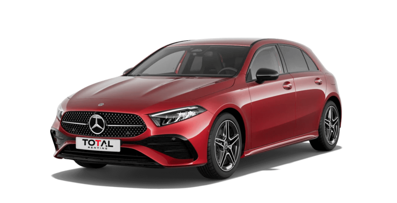 Mercedes-Benz Clase A 250 e rojo sin fondo principal