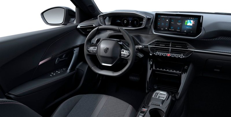 Peugeot 2008 Allure Puretech automatico interior delantera