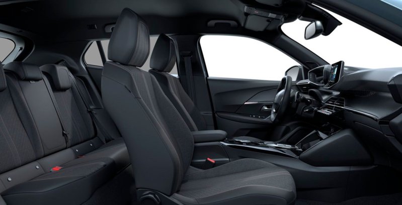 Peugeot 2008 Allure Puretech automatico interior perfil