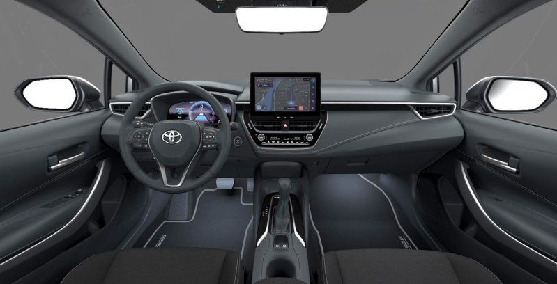 TOYOTA COROLLA 140H e-CVT Active Plus interior delantera
