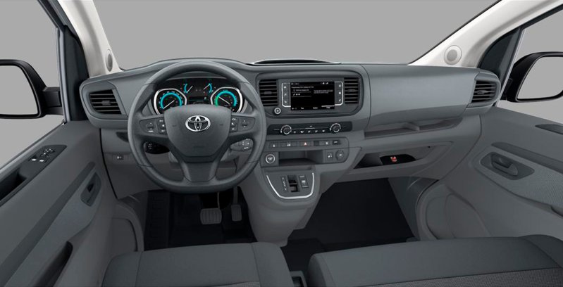 Toyota Proace EV Van GX Plus L1 interior delantera