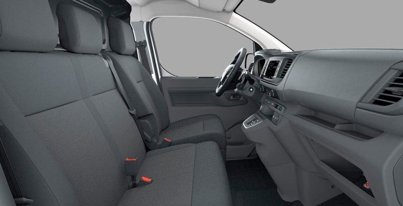 Toyota Proace EV Van GX Plus L1 interior perfil