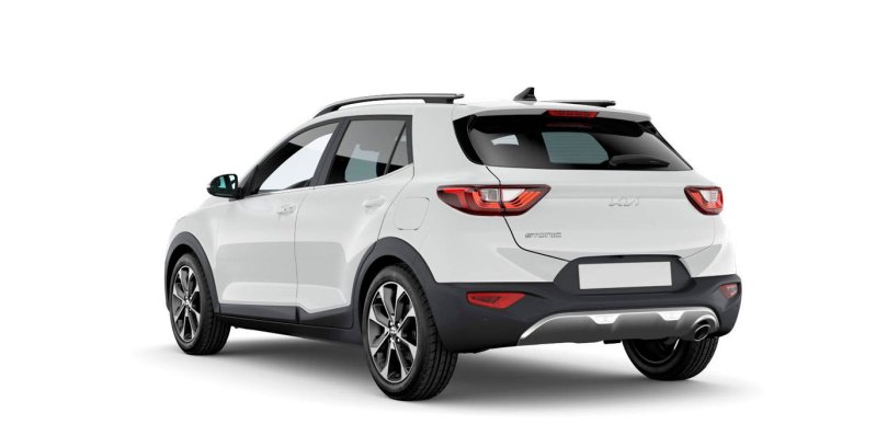 KIA Stonic 1.0 T-GDi Drive MHEV blanco exterior trasera