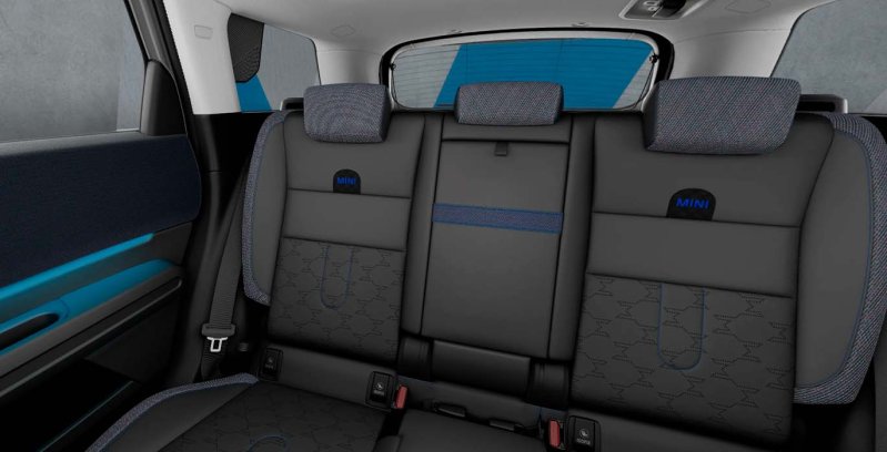 MINI Countryman Cooper D interior trasera asientos