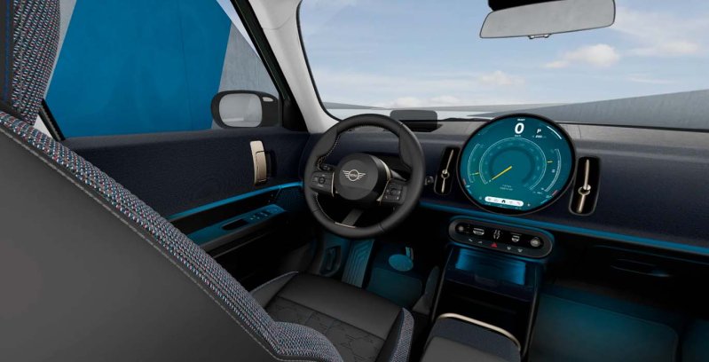 Mini Countryman E interior delantera2