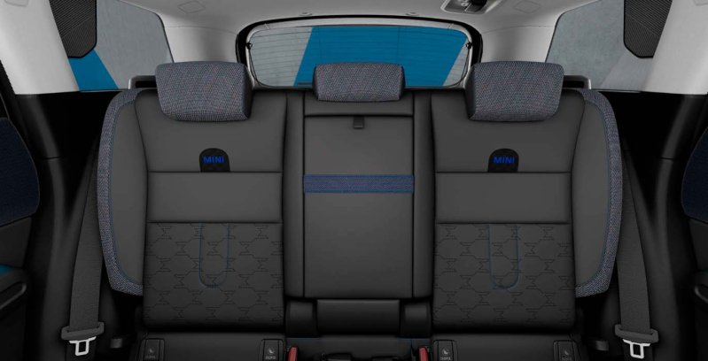 Mini Countryman E interior trasera